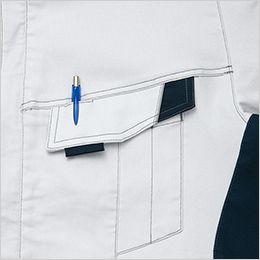 アイトス AZ5101[秋冬用]長袖ブルゾン[男女兼用] ペンが出し入れしやすい便利な装備