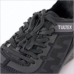 アイトス AZ51676 TULTEX セーフティシューズ[男性用] 結んだ靴紐をまとめて収納、ほどけにくく思わぬトラブルを低減。