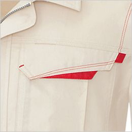 アイトス AZ5550[春夏用]エコサマー裏綿 長袖サマーブルゾン[男女兼用] オリジナルのカッティングにより腕・胸の動きがスムーズ