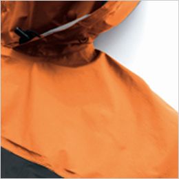 アイトス AZ56301 ディアプレックス 全天候型ジャケット 肩部分に縫い目を設けないことで防水性を向上
