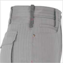 アイトス AZ60625[秋冬用]AZITOヘリンボーン レディースワークパンツ(ノータック)[女性用] 右側にポケット付き