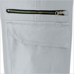 アイトス AZ60721[秋冬用]カーゴパンツ(ノータック)[男女兼用] 右側にジッパー式ポケット付き