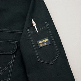AZ64202 アイトス Wrangler(ラングラー) ボタンジャケット(男女兼用) 左袖 ペン差し