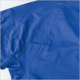 アイトス AZ6845 [春夏用]長袖シャツ[男女兼用] ムービンカット。腕の動きにストレスを与えない高機動構造。
