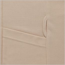アイトス AZ7663 バックサイドポケット付 半袖ポロシャツ[男女兼用] タオル等がかけられるループ付き