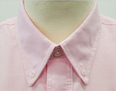 アイトス AZ7822 長袖T/Cオックスシャツ[男女兼用] きっちりした印象のボタンダウン
