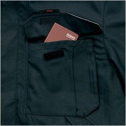アイトス AZ8461 [秋冬用]エコノミー防寒ブルゾン[フード付き・取り外し可能] 胸ポケット付