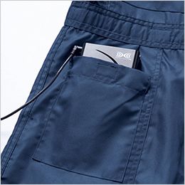 アイトス AZ9820 [春夏用]空調つなぎ服®[男女兼用] バッテリー、電池ボックス用内ポケット