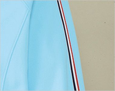 UZL1011 ルコック ジャージ ジャケット(男女兼用) 肩から袖にかけてのトリコロールテープがフレンチテイストを演出
