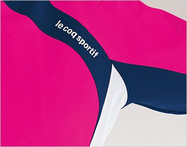 UZL1021 ルコック ジャージ ジャケット(男女兼用) スムーズな腕の上げ下ろしを可能にした立体裁断