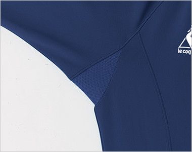 UZL1023 ルコック ジャージ ジャケット(男女兼用) 高通気メッシュを採用したマチ仕様