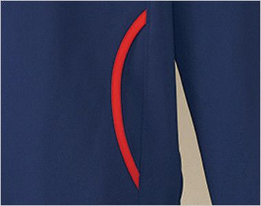 UZL1023 ルコック ジャージ ジャケット(男女兼用) ポケット付き
