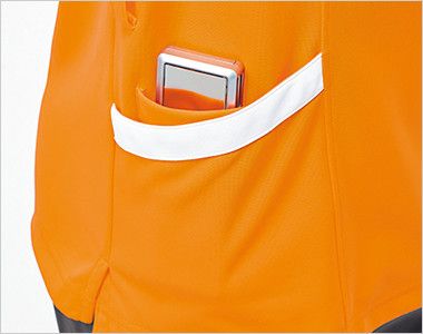 UZL3032 ルコック ニットポロシャツ(男女兼用) 収納力を高めるダブルポケット付き