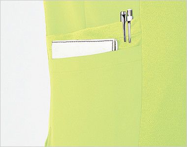 UZL3051 ルコック ショールカラーシャツ(男女兼用) ダブルポケットで収納力と機能性をアップ