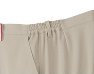 UZL4012 ルコック ジャージ 脇ゴムニットスラックスパンツ(男性用) 脇のゴムシャーリングがフィット感をアップ