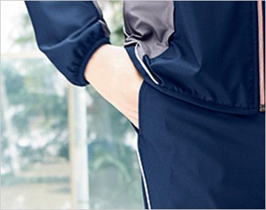 UZL5012 ルコック ジャージ ブレーカーパンツ(男女兼用) ポケット