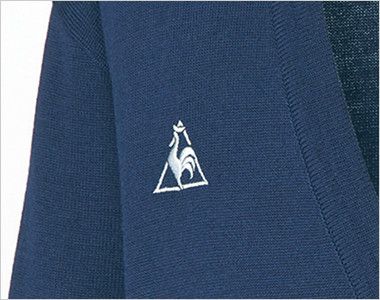 UZL6011 ルコック カーディガン(男女兼用) ロゴ刺繍