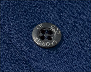 UZL6021 ルコック 裏パイルカーディガン(男女兼用) 刻印入りのボタン高級感を漂わせます