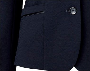 Bonmax AJ0270 ハッピーコーデ ジャケット ポケットには黒パイピング付き