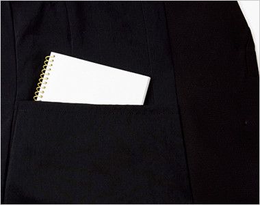 Bonmax AJ0270 ハッピーコーデ ジャケット メモ帳が入る大きさの内ポケット付き