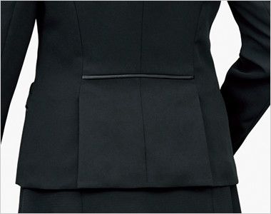 Bonmax AJ0270 ハッピーコーデ ジャケット 裾のベンツで腰まわりゆったり。腰位置を高く見せるウエストパイピング付き。