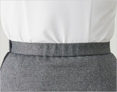Bonmax AS2325 [通年]ポリジン Aラインスカート[ニット/抗菌防臭] ゴム仕様