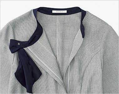 ソフトジャケット 一重仕立て。
一重仕立てなので、軽やかに着られます。