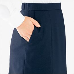 Bonmax BCS2706 [春夏用]マーメイドスカート [ストレッチ] ラインを損なわず、物の出し入れがしやすい斜めポケット仕様。