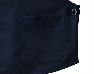 エプロンベスト 便利な両後ろポケット付き。