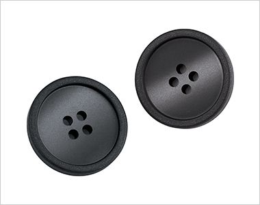 Bonmax BUV1200 [通年]ユニセックスロングベスト[ストレッチ/無地] ボタン