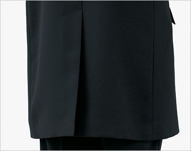 Bonmax BUV1200 [通年]ユニセックスロングベスト[ストレッチ/無地] 後ろ裾に入ったセンターベンツが腰まわりにゆとりを持たせます。