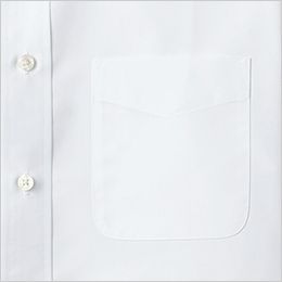 Facemix FB4561U 長袖シャツ(男女兼用) 胸ポケット付き