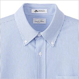 Facemix FB5029M 吸汗速乾ニットシャツ/半袖(男性用) きちんと感のあるボタンダウン仕様
