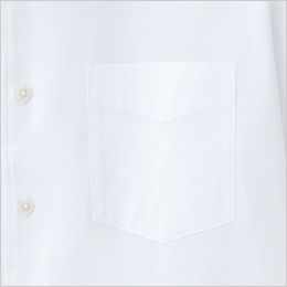 Facemix FB5044M 開襟シャツ/七分袖(男性用) 胸ポケット付き