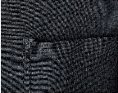 FK7183 Facemix 和エプロンショート ポケットに広めのマチが付いているので、収納に便利