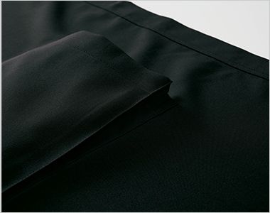 Facemix FK7187 ミドルエプロン ポケットに広めのマチが付いているので、収納に便利です。