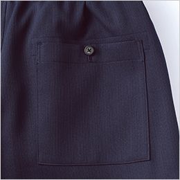 Facemix FP6702U 作務衣(下衣)(男女兼用) 伝票も入る大きめサイズのポケット付き