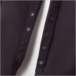 Facemix FP6707U 裾上げらくらくスリムパンツ(男女兼用) 金属アレルギーの心配のない樹脂製のホック