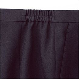 Facemix FS2009L スカート(女性用) ウエスト両脇はゴム仕様のためラクなはき心地