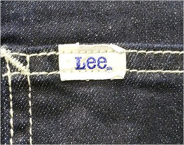 Lee LCK79013 チュニックエプロン(男女兼用) Leeのロゴ入りの胸ポケット