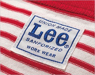 Lee LCT29001 Tシャツ(男女兼用) Leeワークウェアオリジナルブランドネーム付