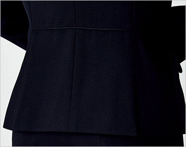 Bonmax LJ0172 [通年]シンプル美 ジャケット 無地 ウエストのパイピングと裾ベンツ