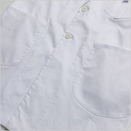 Leeメディカル LMC76001 ストレッチ コート[男性用]ドクターコート 両脇に大きめのポケット