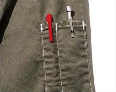 Lee LWB06002 [通年]ジップアップジャケット(男性用) ペン挿しポケット