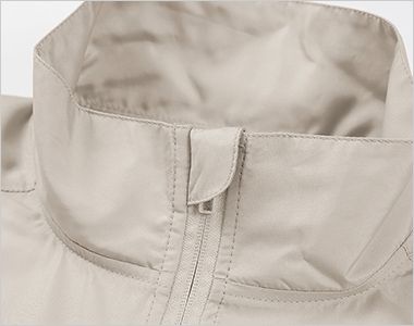 リサイクルタフタフーデッドジャケット チンガード付