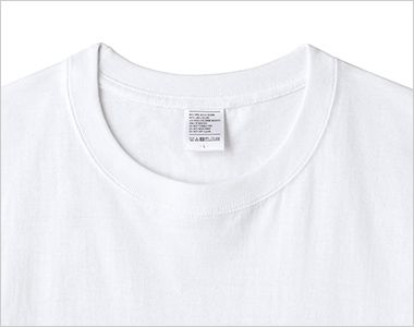 5.6オンスハイグレードコットンTシャツ(ホワイト) LIFEMAXネームはつきません