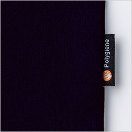 Lifemax MS1164 5.6オンスリサイクルポリエステルTシャツ(ポリジン加工) 左側にポリジンネーム付き