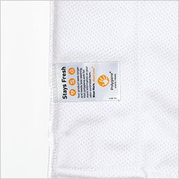 Lifemax MS1165 ノースリーブTシャツ ドライ(ポリジン加工) 内側にポリジンネーム付き