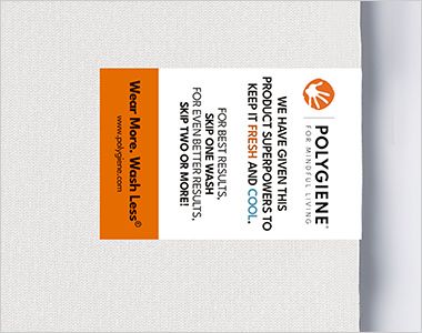 Lifemax MS1190 4.3オンスドライTシャツ(ポリジンW加工) 内側にピスネーム