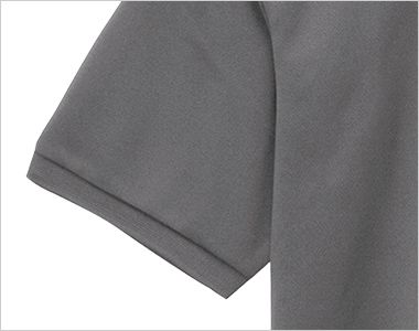 ベーシックドライポロシャツ(ポリジン加工)(杢カラー) 締め付け感のないソフトな袖リブ